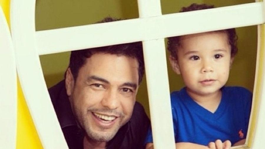 Zezé di Camargo, 55 anos, também foi avô bem jovem. José Marcus, 6 anos e João Francisco, 3, são seus netos, filhos de Wanessa com Marcos Buaiz - Reprodução/Instagram