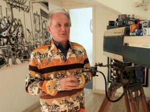 Otávio Mesquita mostra câmera de TV dos anos 70 - Murilo Idú/UOL - Murilo Idú/UOL