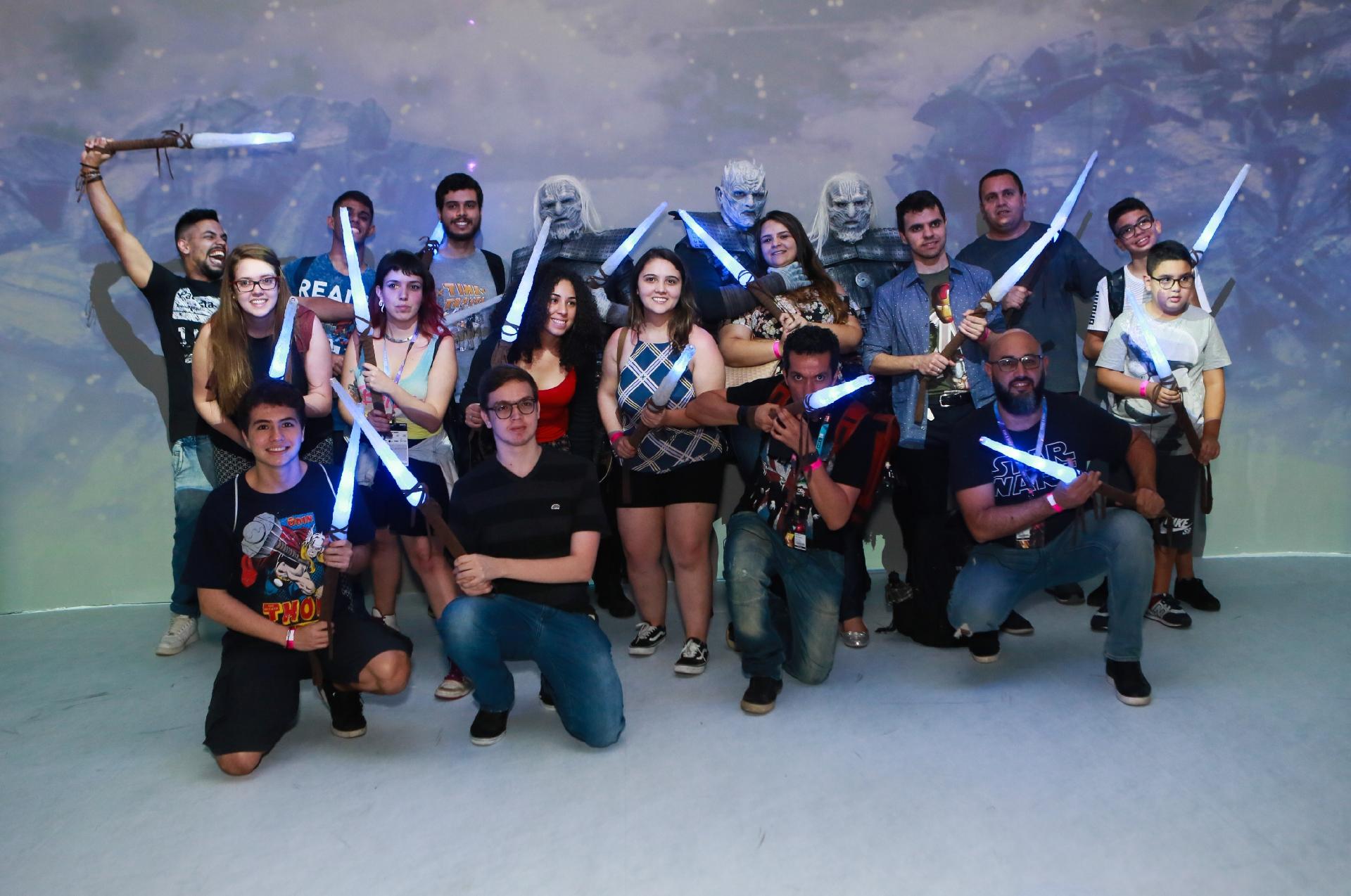 Comic Con Experience oferece experiências interessantes para fãs de séries variadas nos estandes do festival - Iwi Onodera/ UOL