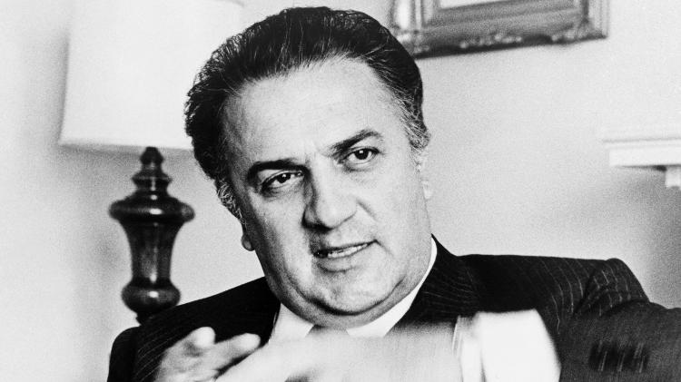 O cineasta italiano Federico Fellini - Reprodução - Reprodução