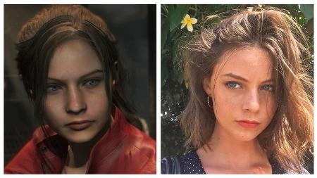 Conheça Jordan Mcewen, a modelo de rosto de Claire Redfield - REVIL