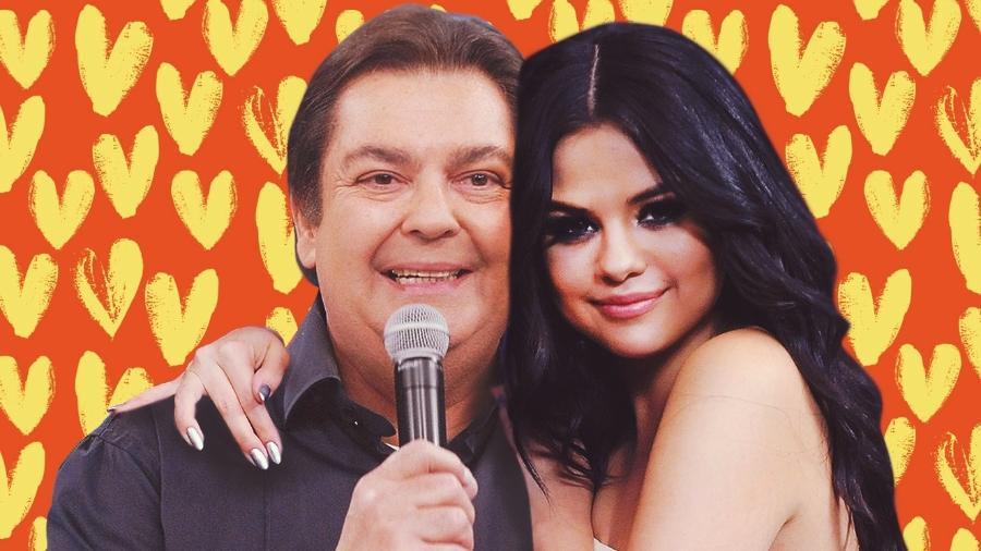 Faustão e Selena Gomez: uma história de amor improvável - Reprodução/YouTube