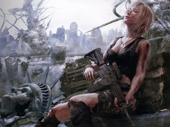 Video Game Parasite Eve HD Wallpaper by Tetsuya Nomura