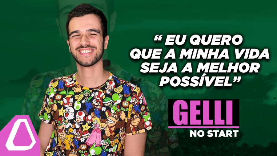 Conheça a história do influencer e youtuber de Free Fire, Gelli Clash - Arte/UOL