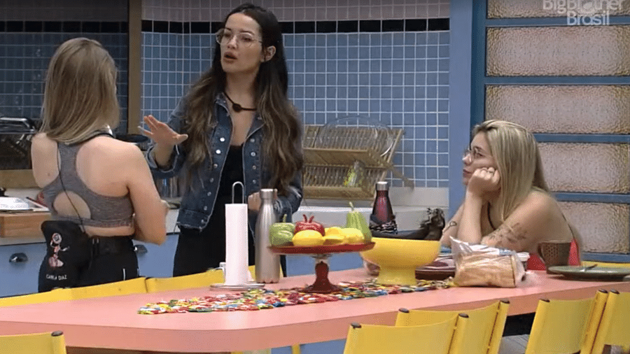 BBB 21: Carla Diaz, Juliette e Viih Tube conversam - Reprodução / Globoplay