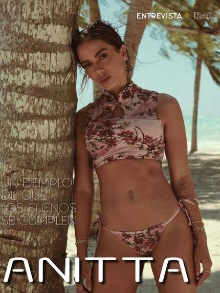 Anitta em ensaio para a revista mexicana EstiloDF - Reprodução/Instagram - Reprodução/Instagram