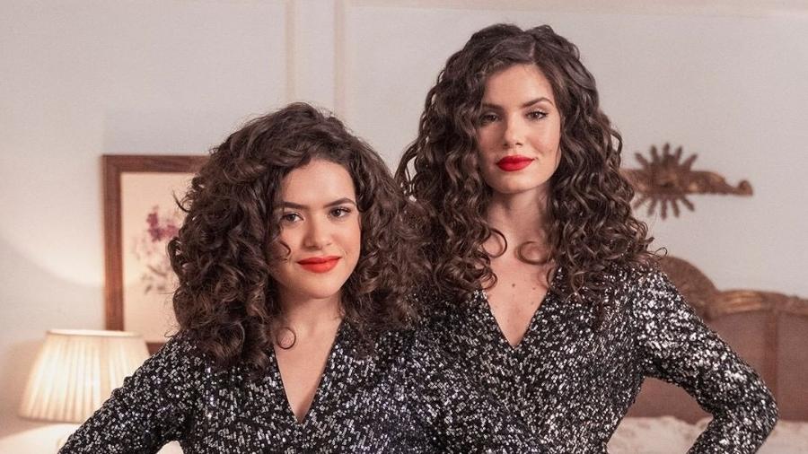 Maisa e Camila Queiroz confundem fãs com semelhanças: atrizes vivem mesma personagem em "De volta aos 15" - Instagram