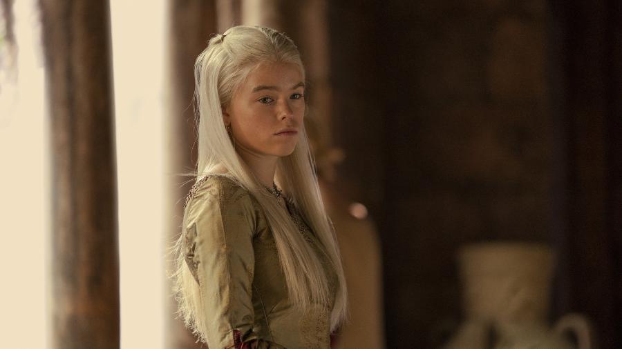 A princesa Rhaenyra Targaryn (Milly Alcock) se envolveu com seu tio - Ollie Upton/HBO