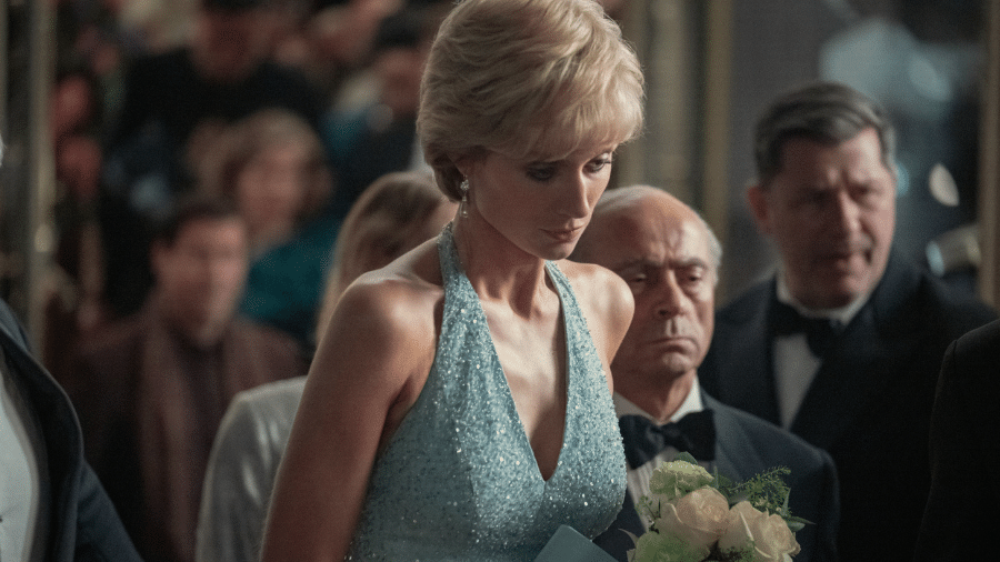 Elizabeth Debicki interpreta a princesa Diana em "The Crown" - Divulgação