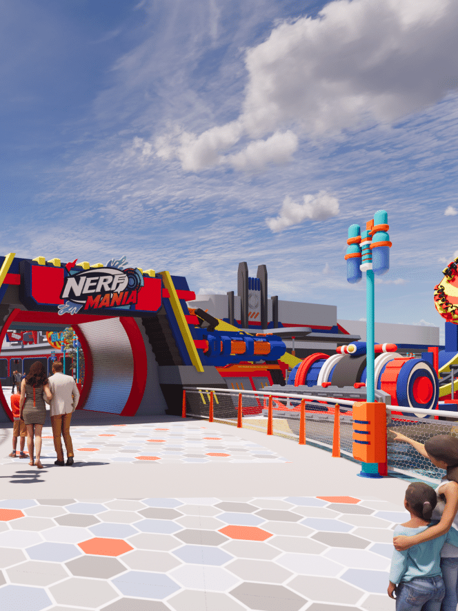 Beto Carrero World - Temática da área da Nerf está bem avançada