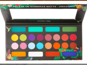 Paleta De Sombra Amazônia Ludurana - Divulgação - Divulgação