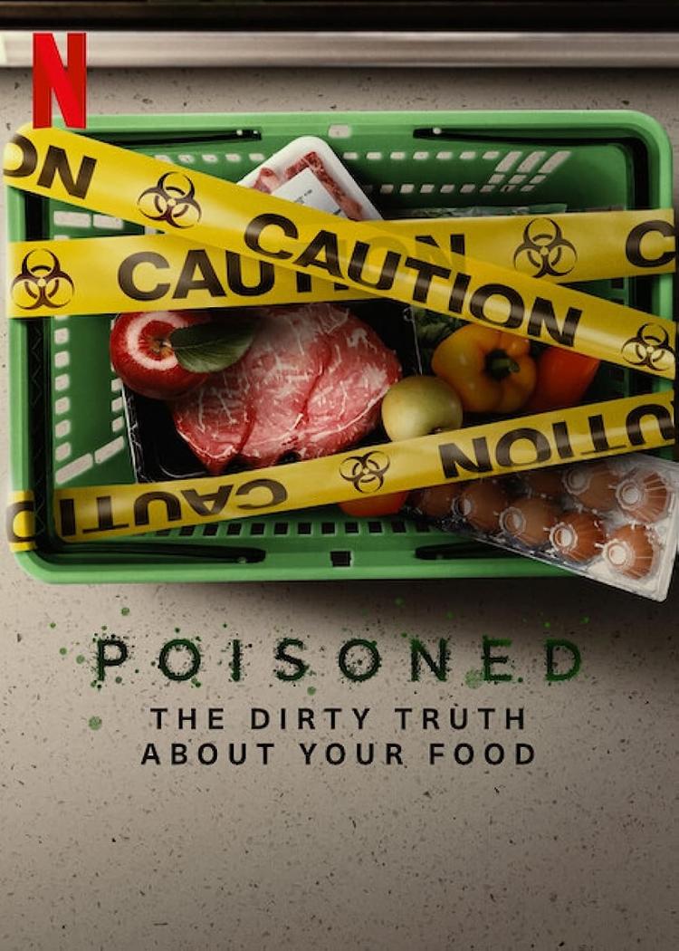 Cartaz da série "Contaminação: A Verdade Sobre o que Comenos", da Netflix