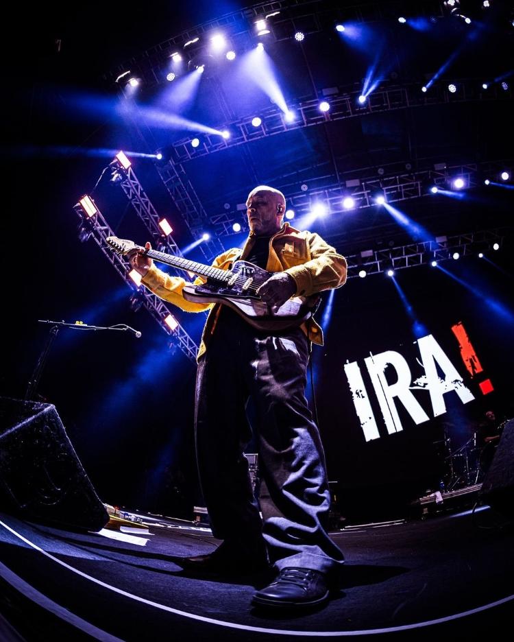 Edgar Scandurra, guitarrista do Ira!, se apresenta no festival Somos Rock, no sábado (25), em São Paulo