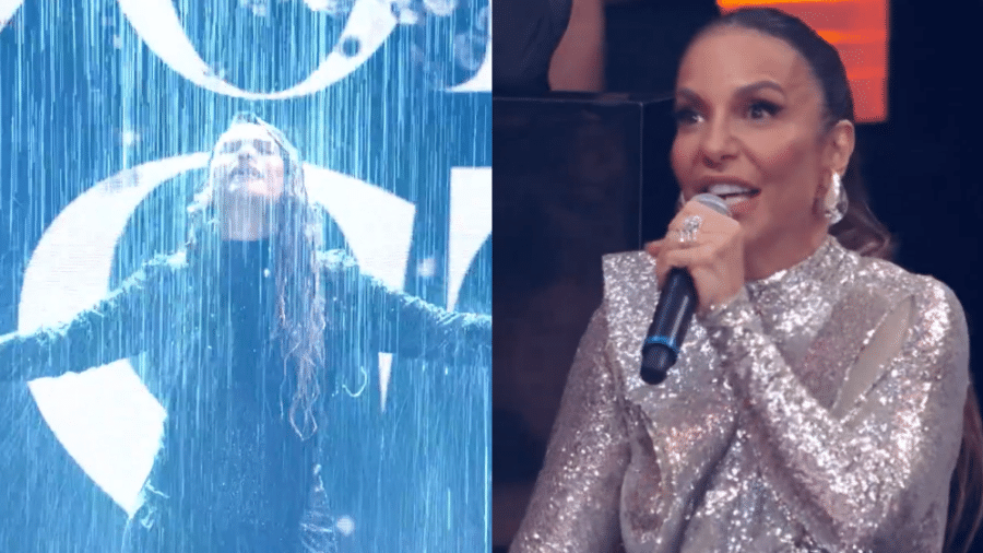 Ivete Sangalo brinca com performance de Simone Mendes no palco do Melhores do Ano na Globo - Reprodução/Globoplay