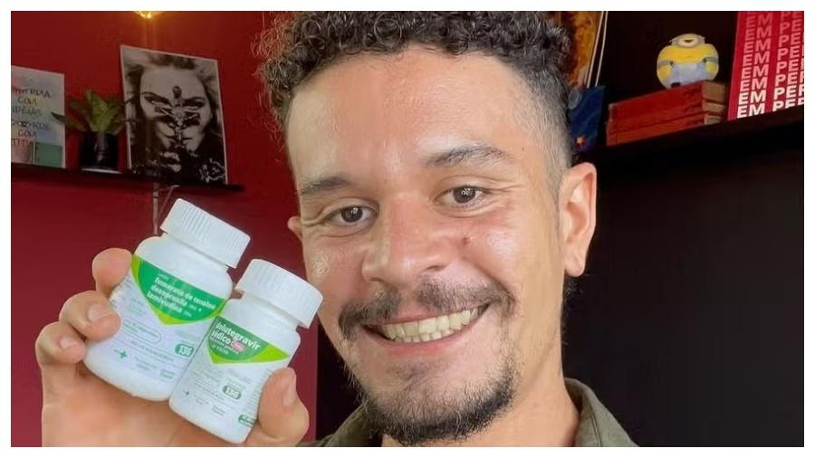 Djair Oliveira Gomes sofreu sorofobia nas redes sociais Djair Oliveira Gomes sofreu sorofobia nas redes sociais
