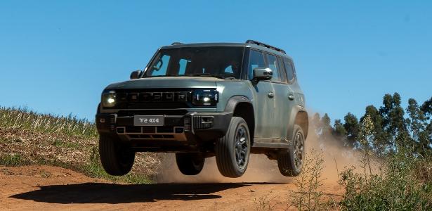 Jetour T2 ganha tração 4x4 e potência de 597 cv para honrar visual off-road