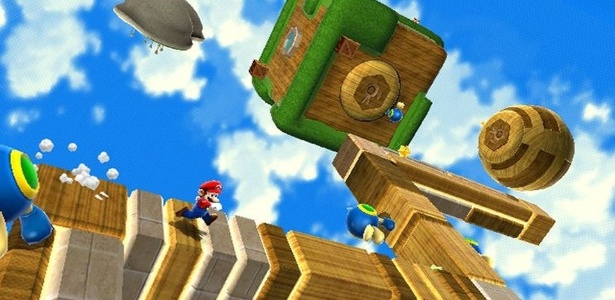 A primeira ventura intergalática de Mario reaparece no Wii U - Reprodução