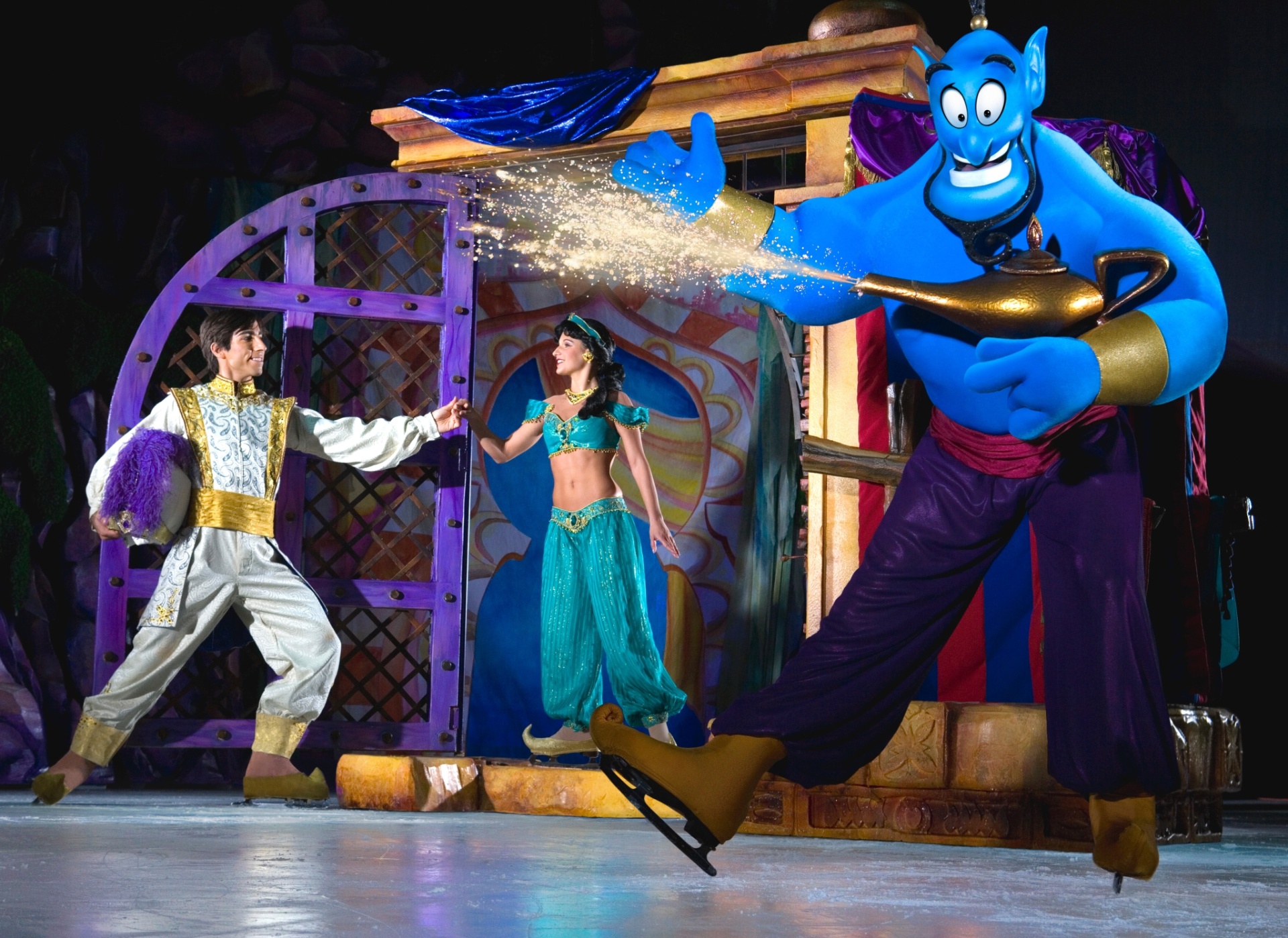 Aladin em "Disney On Ice - Mundos Fantásticos" - Copyright Feld Entertainment