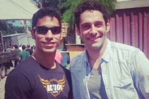 Pedro Henique Bittencourt é dublê de João Baldasserini em "Haja Coração" - Reprodução/Instagram/pedroduble - Reprodução/Instagram/pedroduble