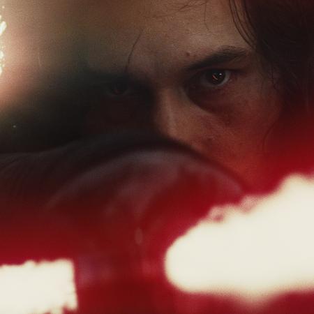 Adam Driver em cena de "Star Wars: Os Últimos Jedi" - Lucasfilm/Divulgação - Lucasfilm/Divulgação