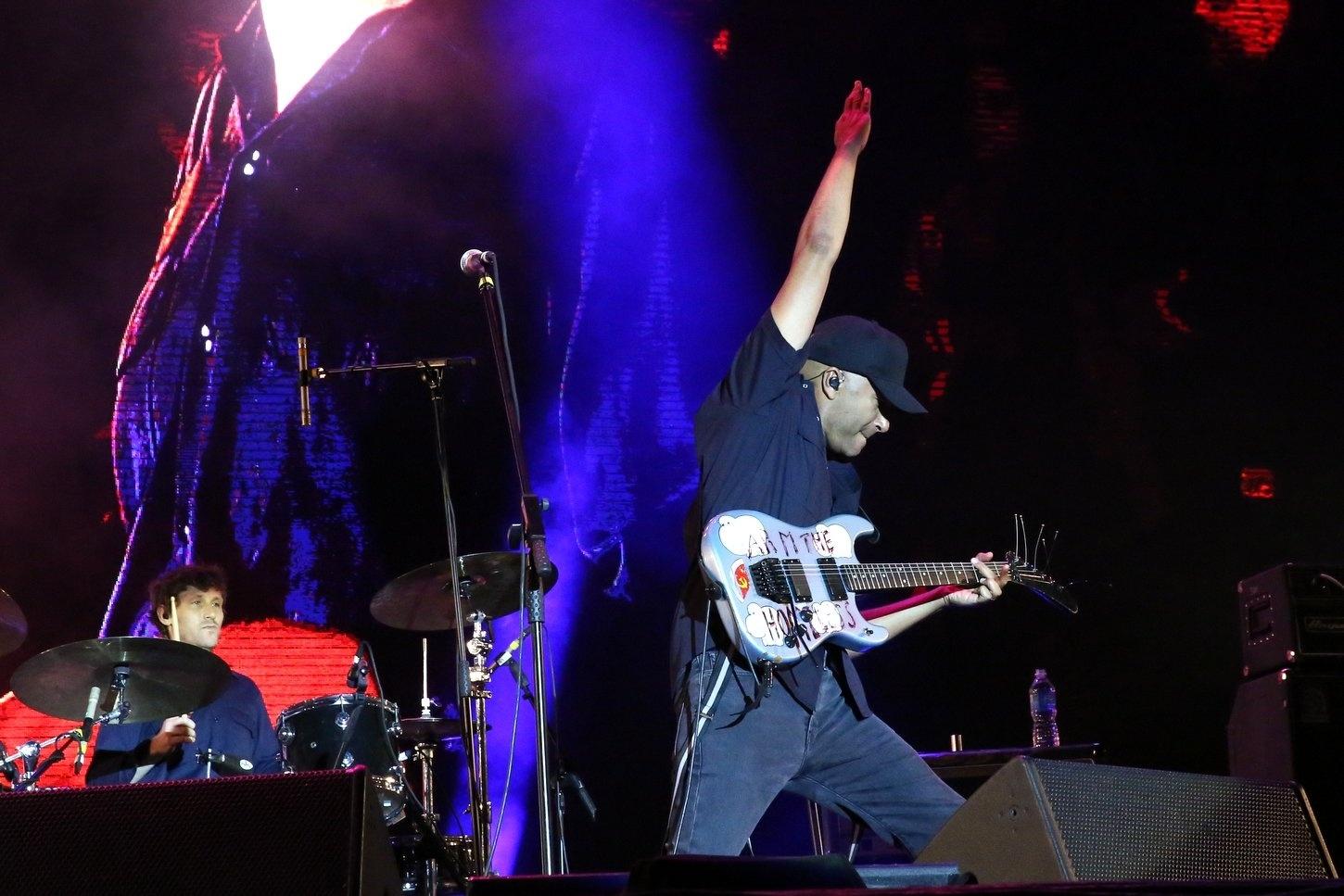 Tom Morello pede justiça para Marielle em show em Porto Alegre - Denilson Santos/AgNews