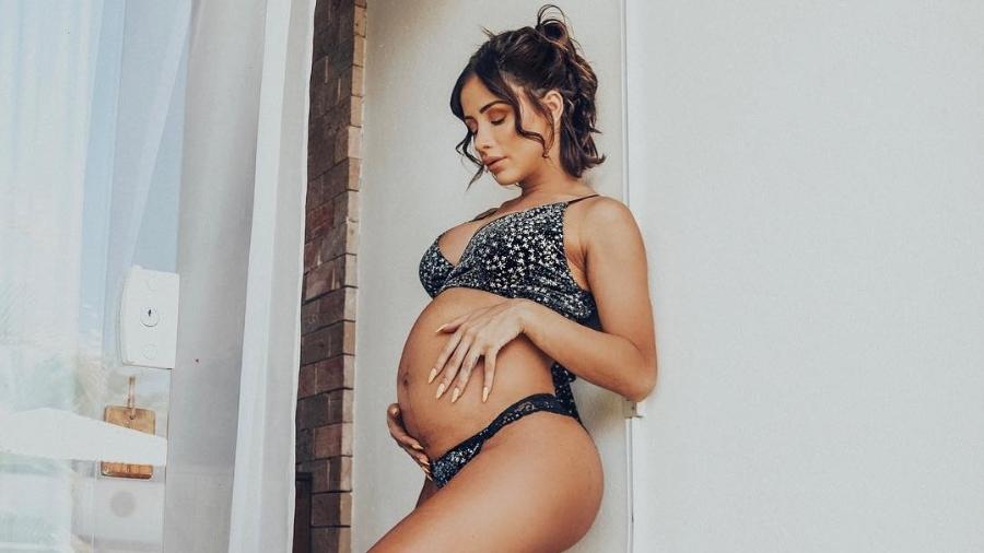 Ex-panicat Babi Muniz está grávida de sete meses de um menino - Reprodução/Instagram