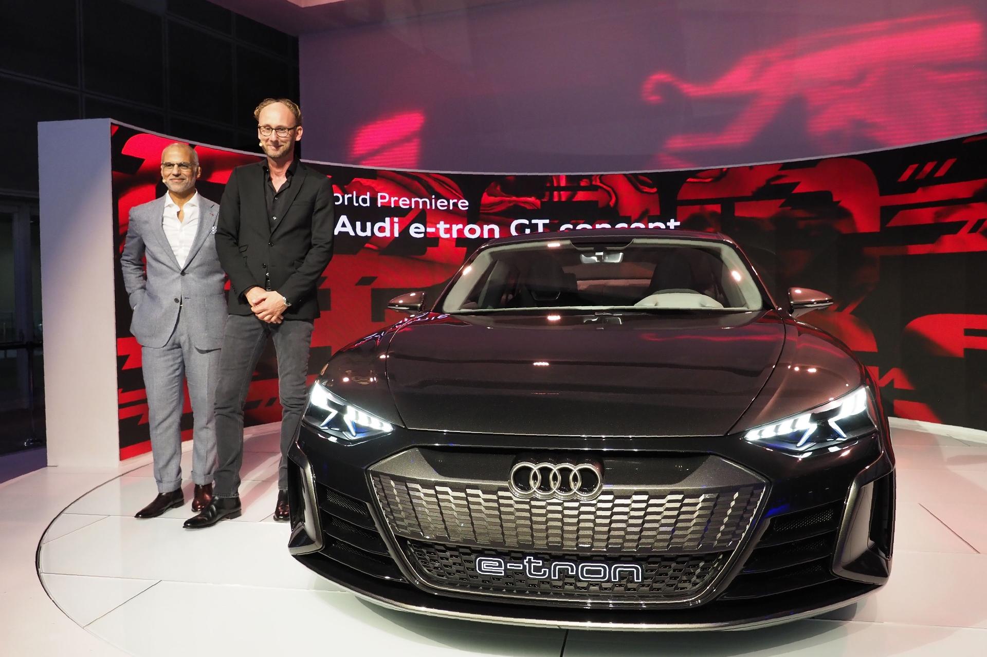 Audi e-tron GT Concept - Robyn Beck/AFP