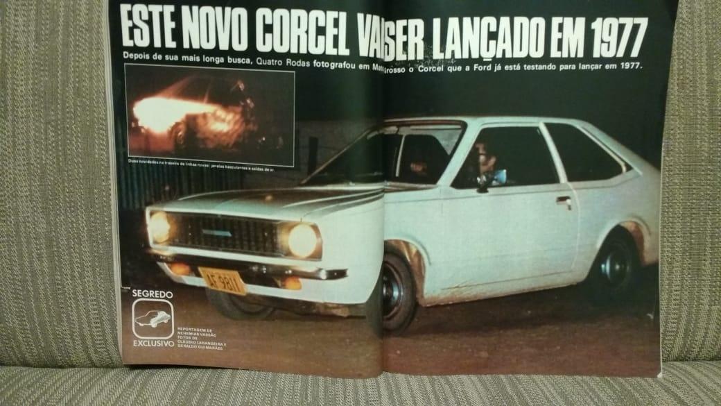 Ford Corcel II flagra Larangeira - Claudio Larangeira/Quatro Rodas/Reprodução