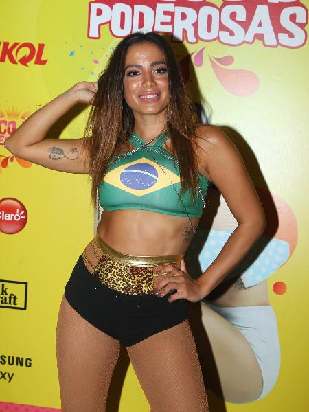 Anitta se apresenta no pós-Carnaval de São Paulo com o Bloco das Poderosas - Marcello Sá Barreto/Brazil News