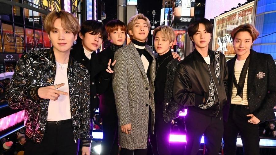 O grupo BTS - Astrid Stawiarz/Getty Images/Dick Clark Productions