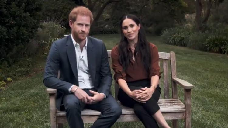 Harry e Meghan - Reprodução/Twitter - Reprodução/Twitter