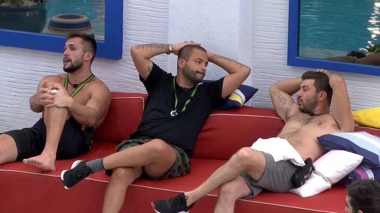 BBB 21: Caio está com medo de ir para o primeiro paredão - Reprodução/Globoplay - Reprodução/Globoplay
