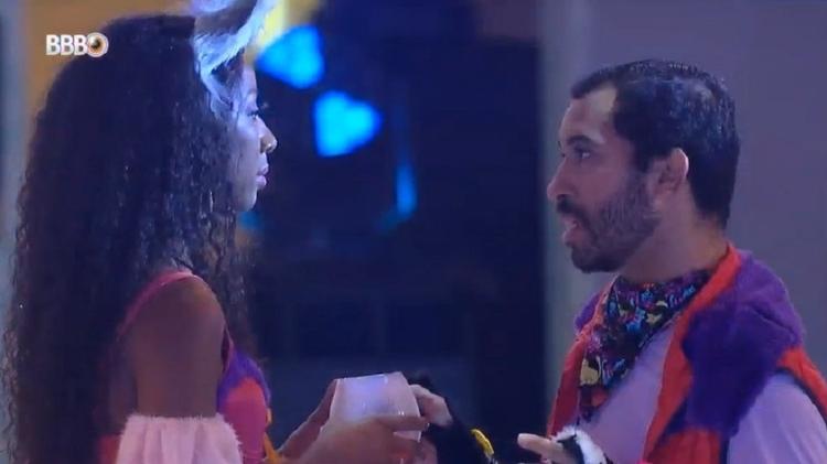 BBB 21: Gilberto fala sobre amizade com Fiuk a Camilla de Lucas - Reprodução/Globoplay - Reprodução/Globoplay