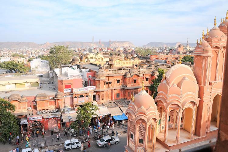 Jaipur, Rajastão, na Índia