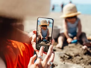 Antes de postar, você pensa se seu filho gostará da exposição no futuro?