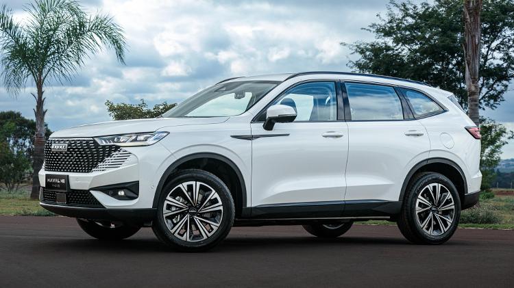 SUV híbrido Haval H6 será o primeiro GWM 'brasileiro'; versão ainda não foi definida. Na foto, a recém-lançada configuração PHEV19