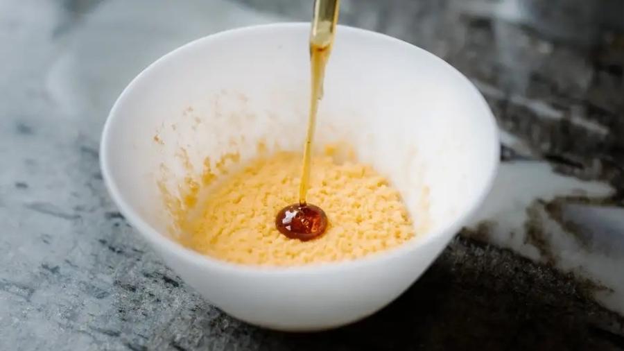 Fungo "Neurospora intermedia" transforma creme de arroz sem açúcar em sobremesa servida no estrelado Alchemist, em Copenhague