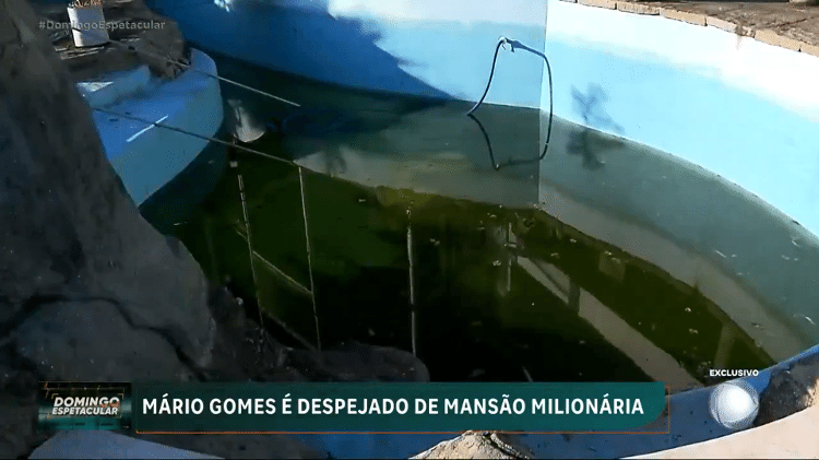 Mario Gomes: Piscina da casa onde ator morava tinha focos de dengue