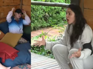 Em discussão com Gizelly, Flor ataca Vanessa: 'Outra falsa, armou para mim'