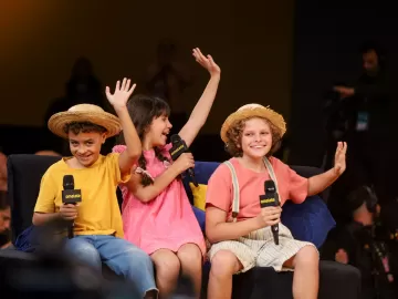 Fofura do elenco de 'Chico Bento' rouba a cena em pré-estreia na CCXP 24