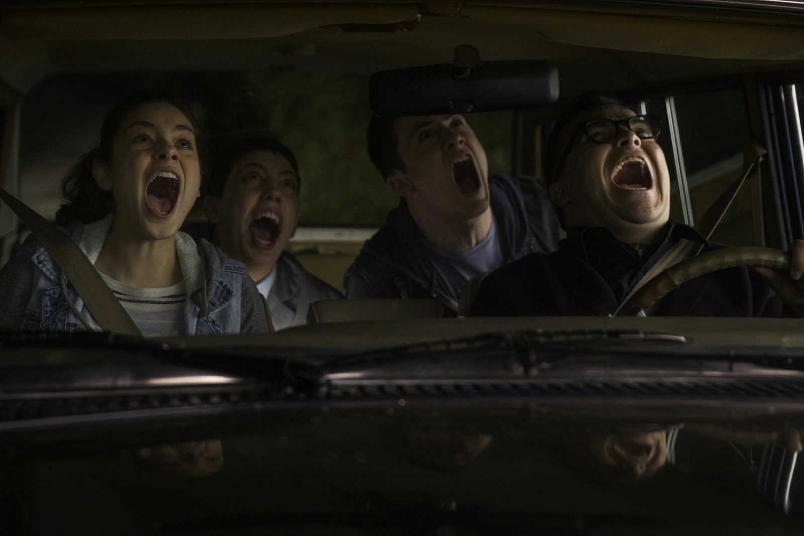 Cena de "Goosebumps: Monstros e Arrepios", do diretor Rob Letterman - Reprodução