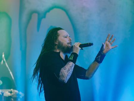 Expoente do new metal, banda americana Korn se apresenta no Espaço das Américas, em São Paulo - Felipe Gabriel/UOL