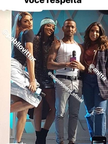Pabllo Vittar, Ludmila, Nego do Borel e Anitta - Reprodução/Instagram - Reprodução/Instagram