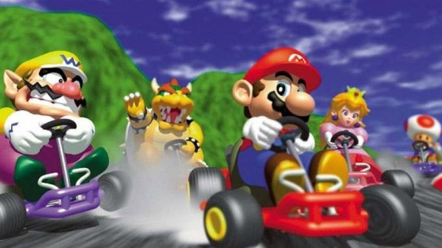 Jogue Mario Kart (Nintendo 64) gratuitamente sem downloads
