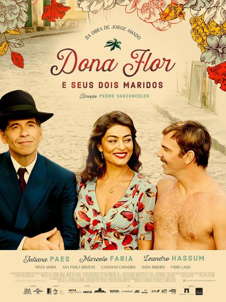 Pôster do filme "Dona Flor e Seus Dois Maridos" - Divulgação
