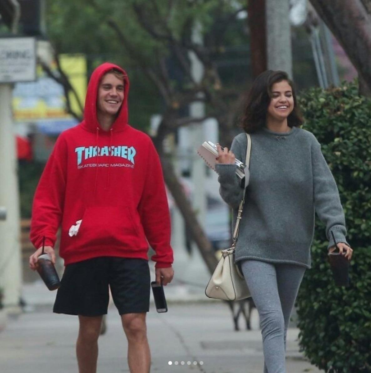 Justin Bieber e Selena Gomez - Reprodução/Instagram