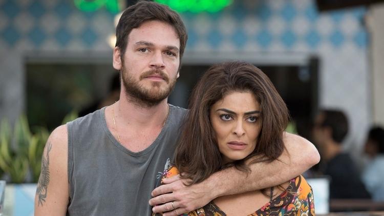 Rubinho (Emílio Dantas) e Bibi (Juliana Paes) - Divulgação/Globo - Divulgação/Globo