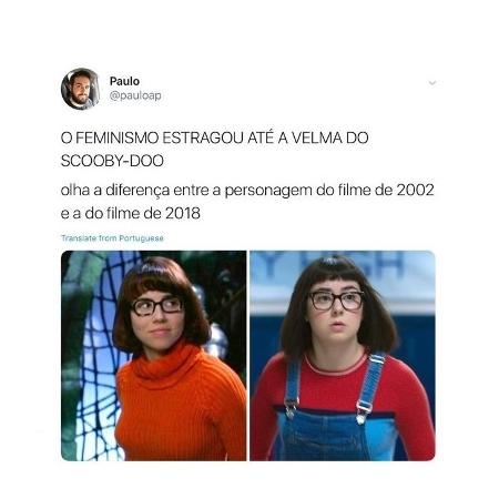 Piada machista com Velma do Scooby-Doo levanta debate e mais