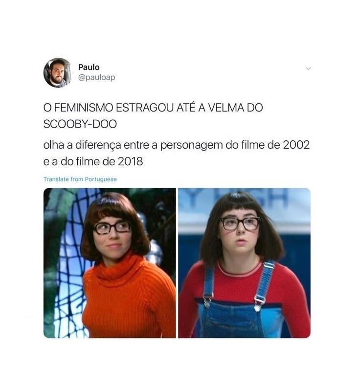 Piada machista com Velma do Scooby-Doo levanta debate e... mais piadas -  05/05/2018 - UOL Universa