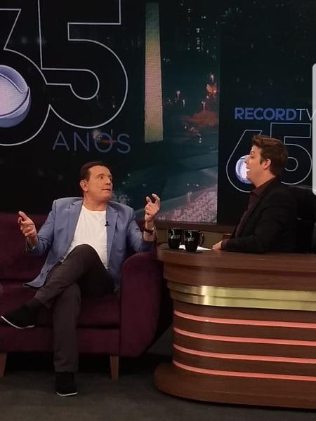 Liberado pelo SBT, Roberto Cabrini concedeu entrevista ao “Programa do Porchat”, que a Record exibe nesta quinta-feira - Divulgação - Divulgação